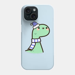 Cute Nessie in hat Phone Case