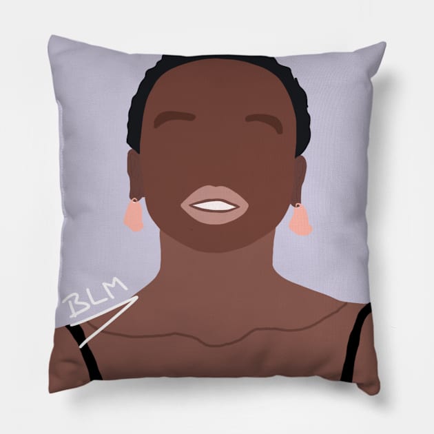 women of color Pillow by maymayma