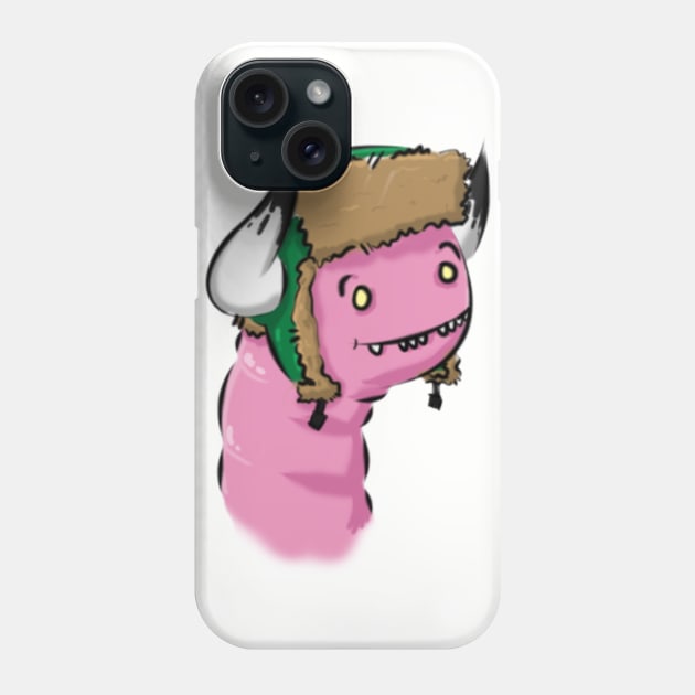 Alaskan Bull Worm Phone Case by HippieBob