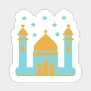 Mosque, Mosque, nursery wall art Magnet