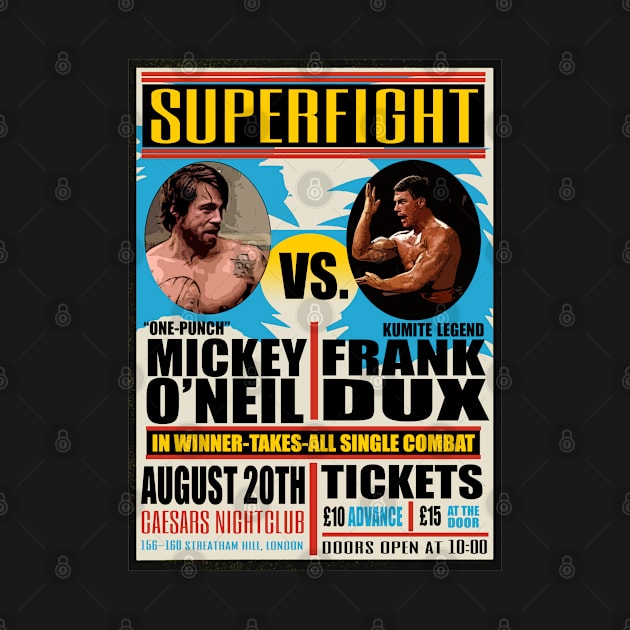 Snatch vs Bloodsport - Mickey O'Neil vs Frank Dux by hauntedjack