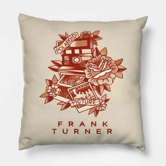 polaroid picture - frank turner Pillow by japan line