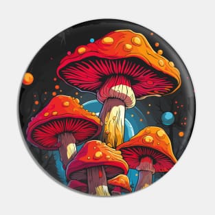 Nighttime Psychedelia Pin