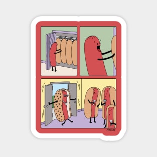 Hot Dog! Magnet