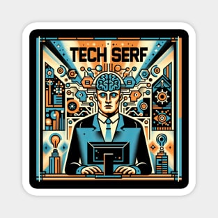 Tech Serf Magnet