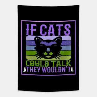 If Cats Could Talk Tapestry