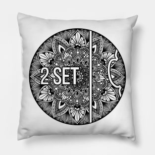 Mandala Twosetviolin Logo Pillow