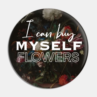 i can buy myself flowers painting Pin