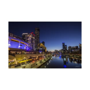 Southbank footbridge, Melbourne, Victoria, Australia. T-Shirt