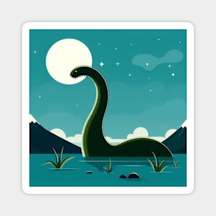 Loch Ness monster Magnet