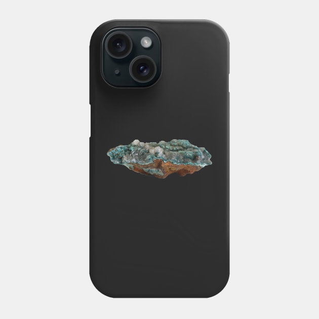 Copper Mineral Sample Phone Case by seekingcerulean