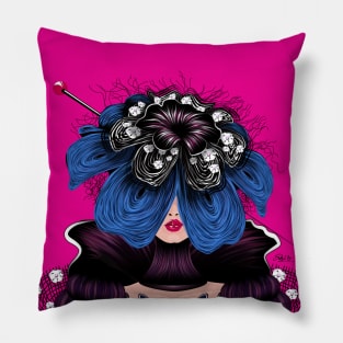 Aria Pompadour - Fuchsia Pillow