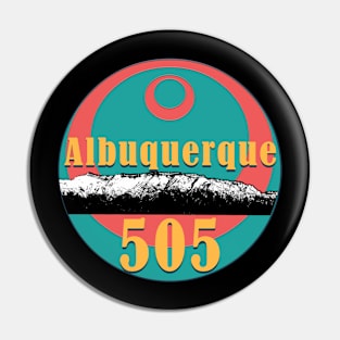 Albuquerque 505 New Mexico Pin