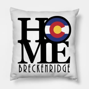 HOME Breckenridge Colorado Pillow