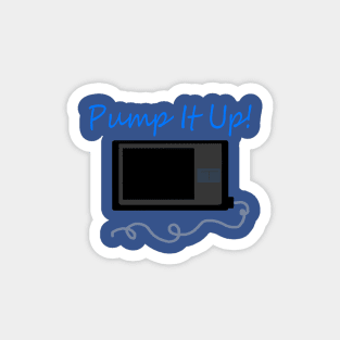 Pump It Up! Blue Magnet