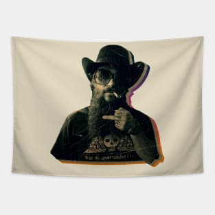 Retro Vintage Cody Jinks Art Design Tapestry