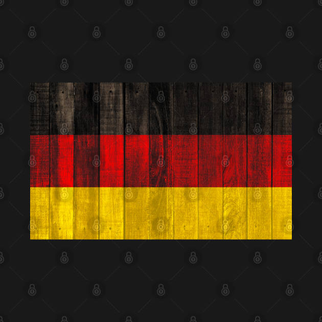 Flag of Germany - Wood by DrPen