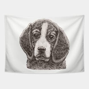 Cute Beagle Lovers  Men Women Tapestry