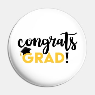 Congrats GRAD! Pin