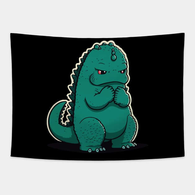 Godzilla Tapestry by vectrus