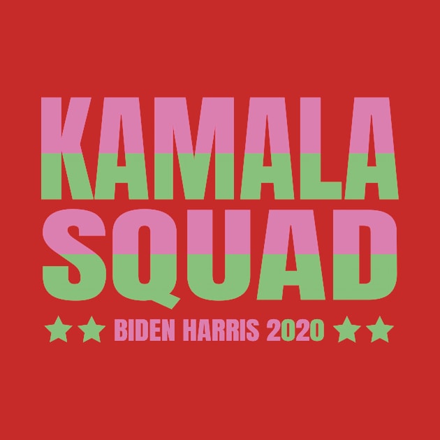 Kamala Squad, Team Kamala Pink Green, Biden Harris 202, Biden Supporter by NooHringShop