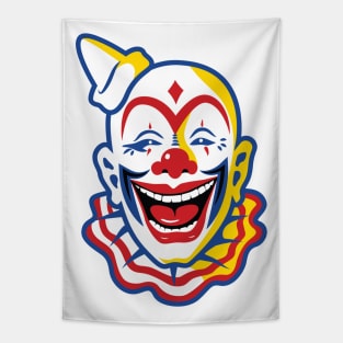 Vintage Circus Clown Tapestry