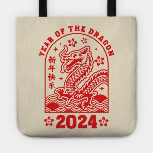 Chinese New Year 2024 - Lunar New Year of the Dragon 2024 Tote