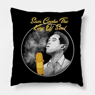 Sam Cooke The King Of Soul Pillow