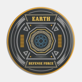 Earth Defense Force Pin