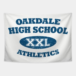 Oakdale High School Athletics (Blue/Worn) Tapestry