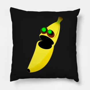 Banana Eats Pillow