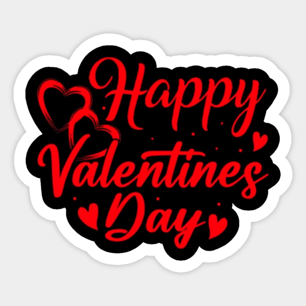 Happy Valentine's Day Stickers Personalized Heart Shape Valentine