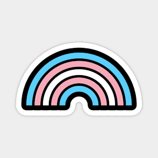 Gay Pride LGBTQ Transgender Rainbow Stripe 2018 Magnet