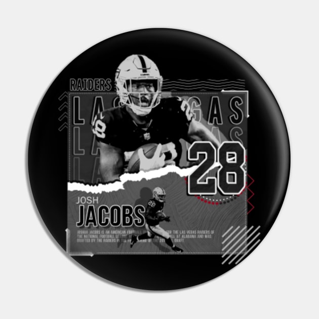 Nfl The Top 100 Players Of 2023 Las Vegas Raiders Josh Jacobs Poster in  2023