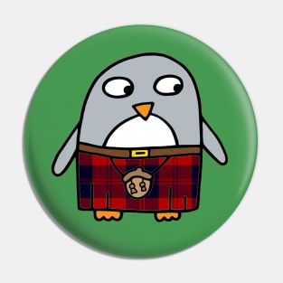 Kilty Penguin Pin