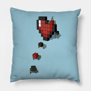 Pixel heart. Pillow