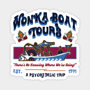 Wonka Boat Tours Lts Magnet