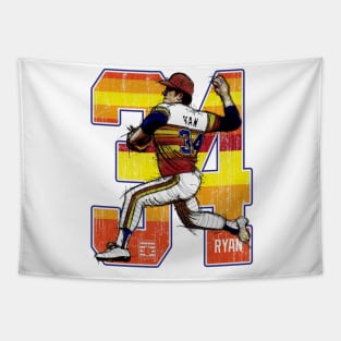 Nolan Ryan Houston Heat Tapestry