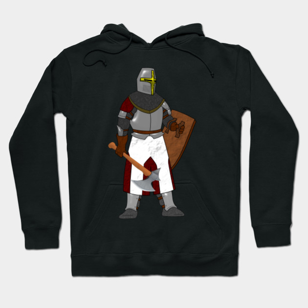 plate armor hoodie