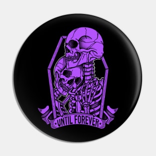 Until forever purple Pin