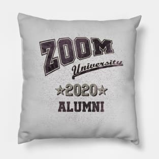 Zoom University 2020 Alumni Pillow