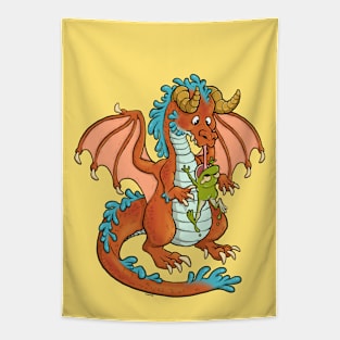 Dragon Got Your Tongue Tapestry