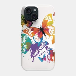 Colorful Butterflies 2 Phone Case