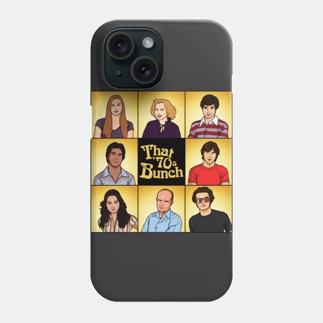 That '70s Bunch Phone Case by huckblade