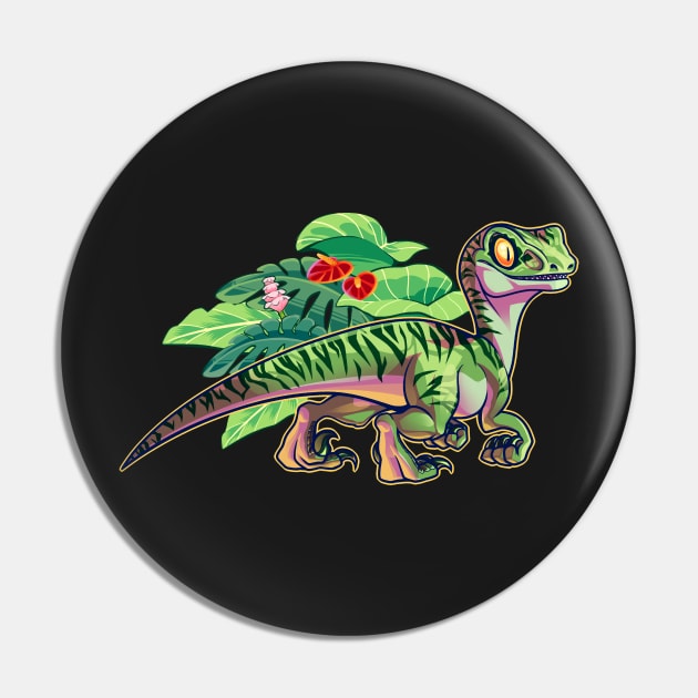 Raptor Charlie Pin by Colordrilos