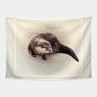 Otter Tapestry