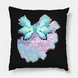 Seraphim wings v3 Pillow