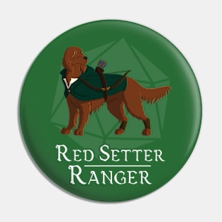 Red Setter Ranger Pin