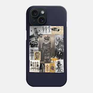 Deep Sea Diver Vintage Antique Collage Phone Case