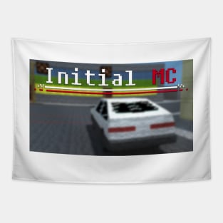 Initial MC Official Logo Tapestry